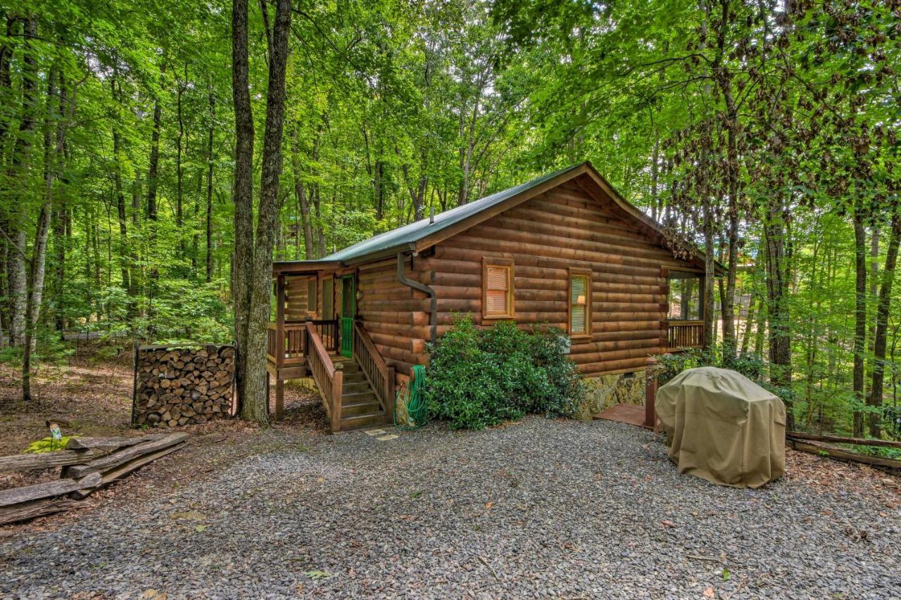 Pinot And Pine Chic Log Cabin About 5 Mi To Blue Ridge Exterior foto